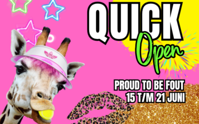 Schrijf je nu in voor Quick Open 2026!